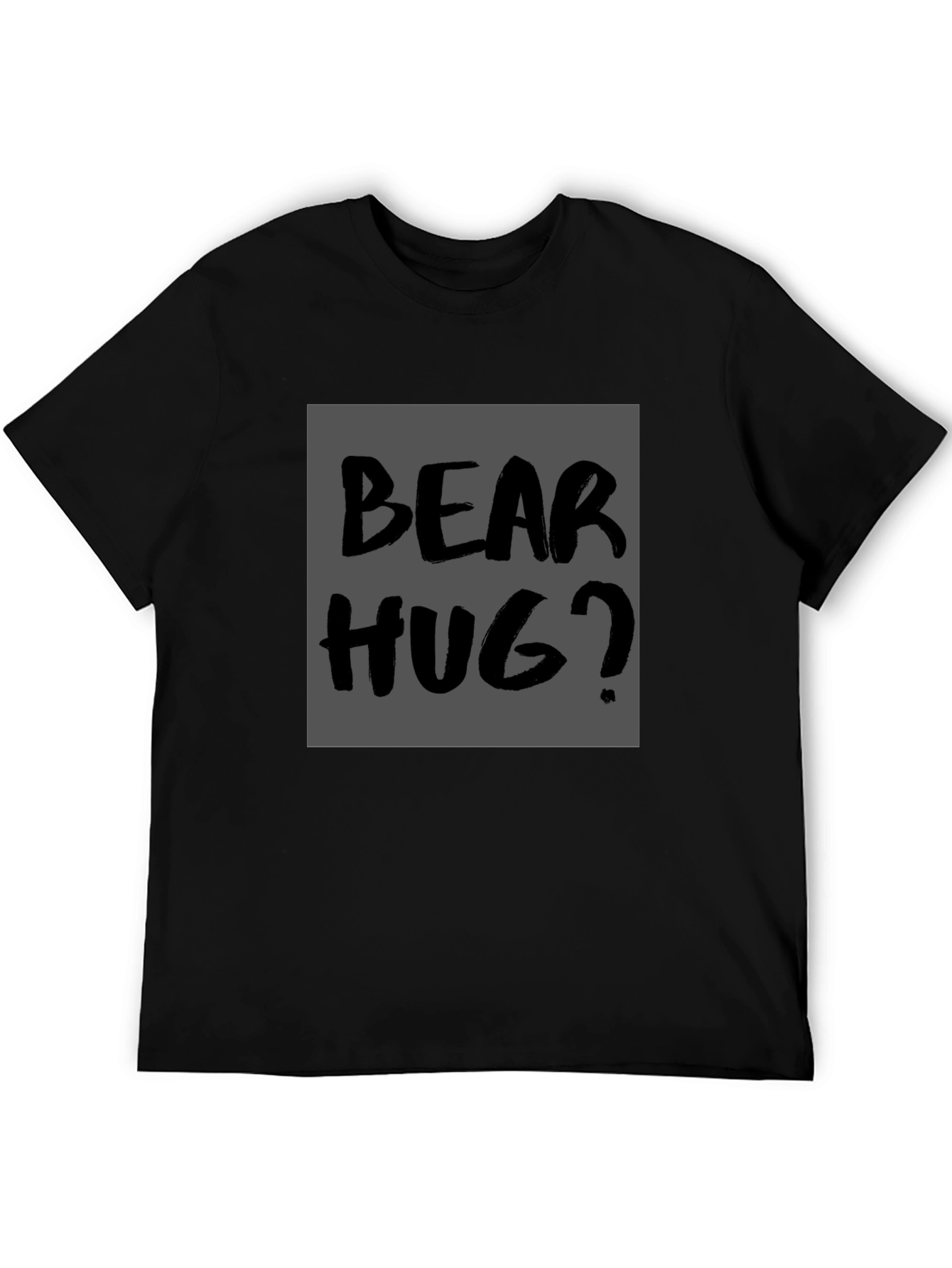 Bear Hug Graphic Tee -  Casual Style