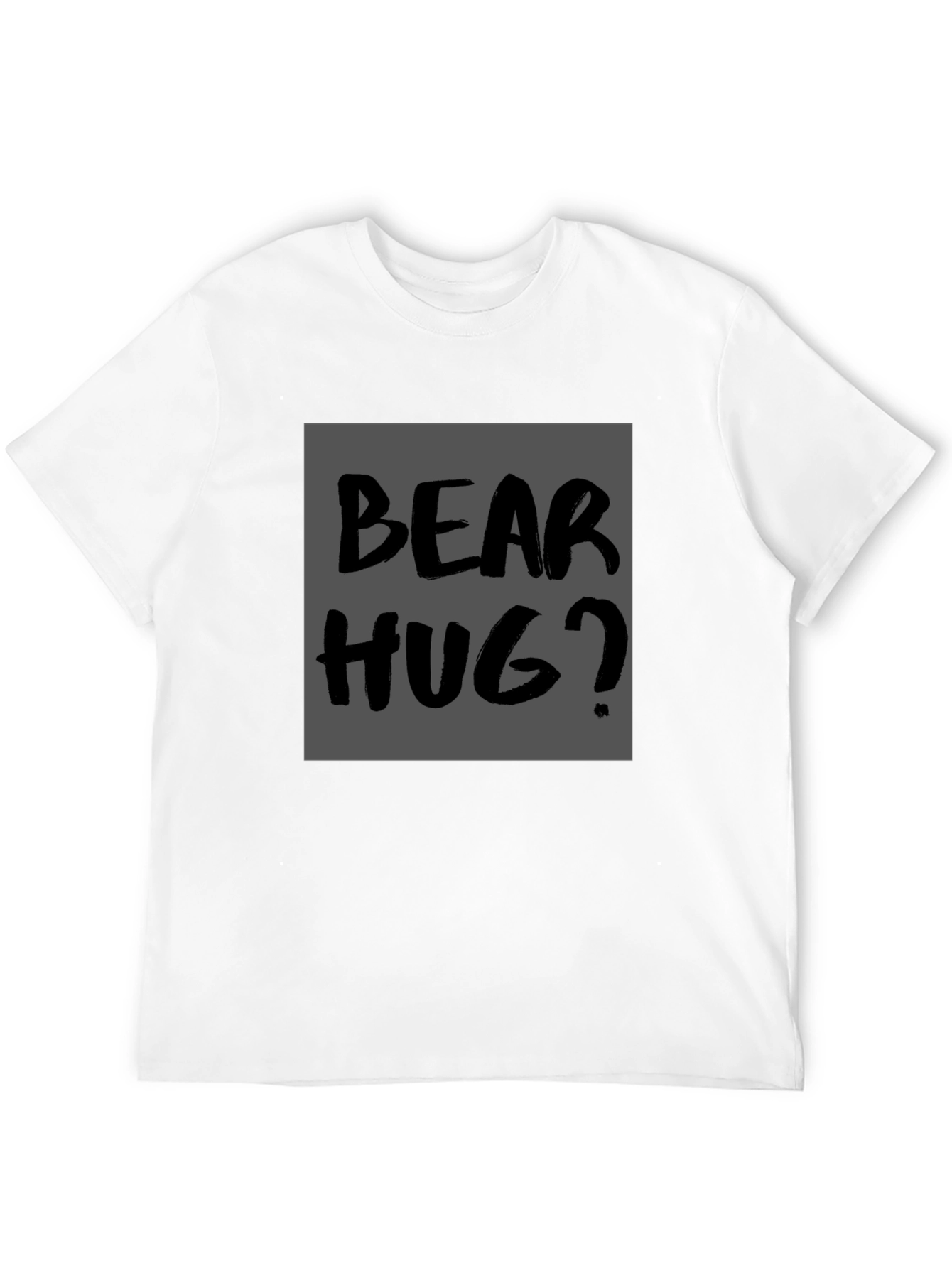 Bear Hug Graphic Tee -  Casual Style
