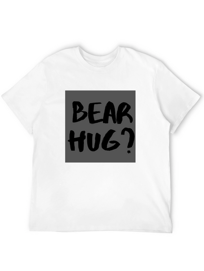 Bear Hug Graphic Tee -  Casual Style