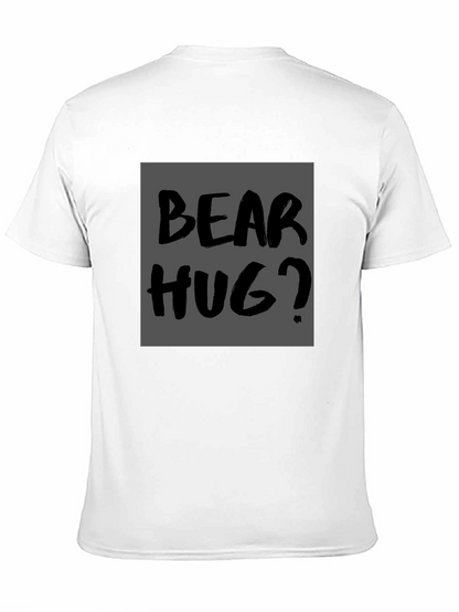 Bear Hug Graphic Tee -  Casual Style