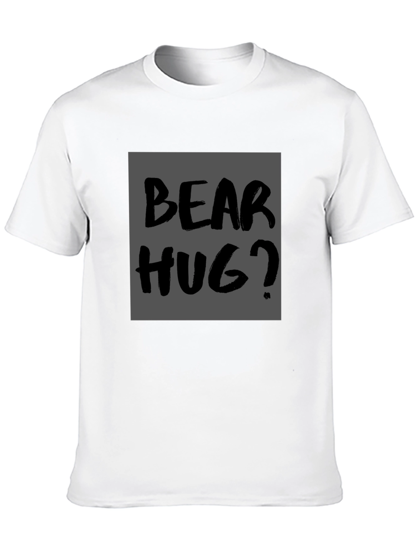 Bear Hug Graphic Tee -  Casual Style