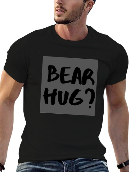 Bear Hug Graphic Tee -  Casual Style