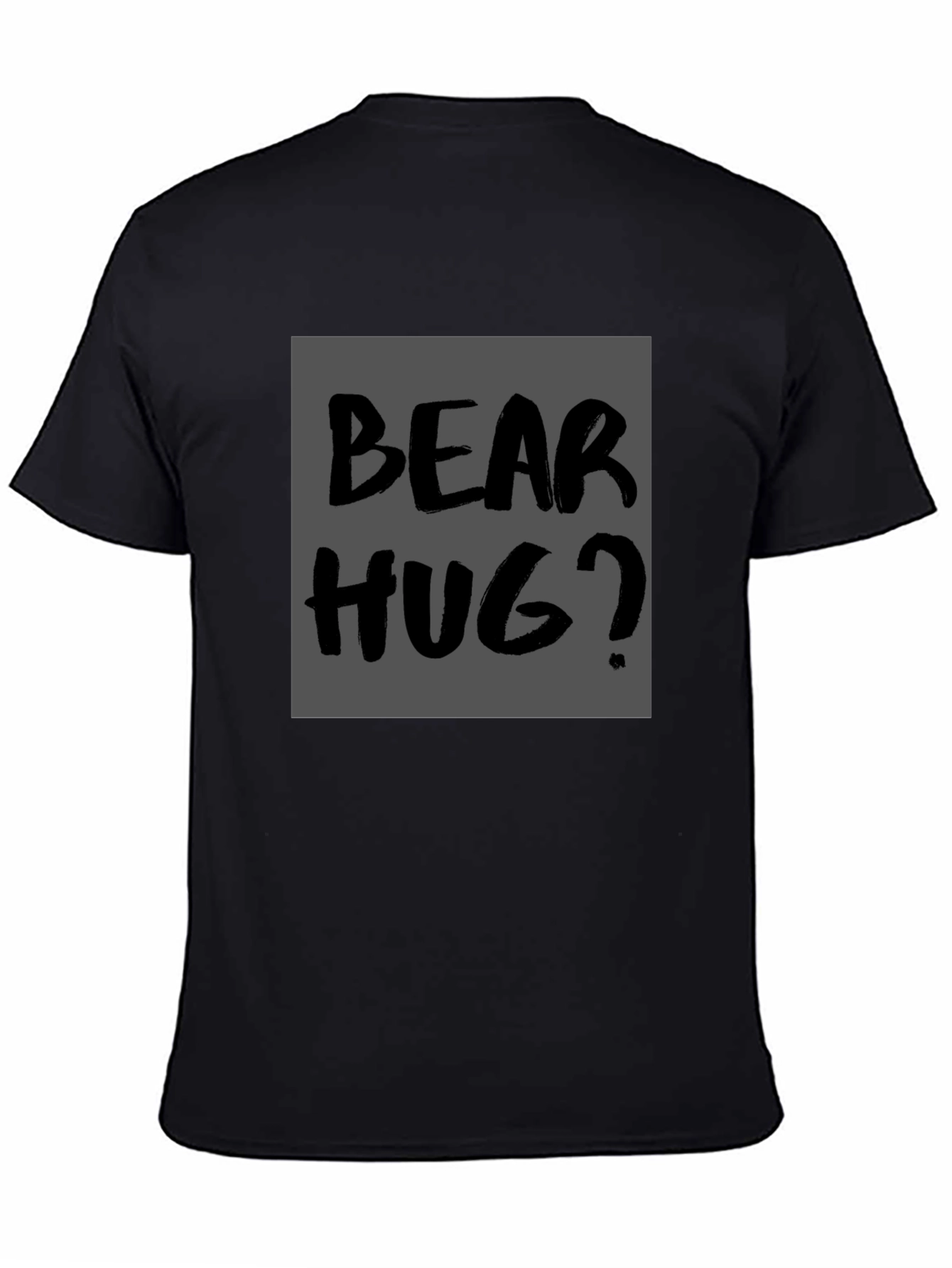 Bear Hug Graphic Tee -  Casual Style