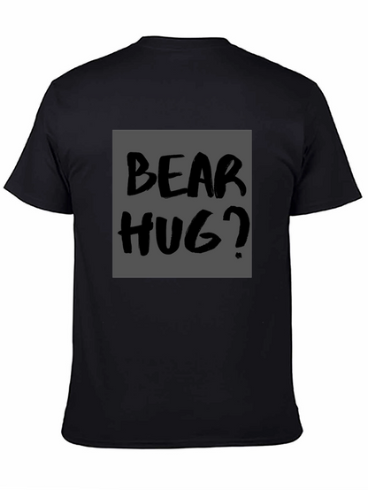Bear Hug Graphic Tee -  Casual Style