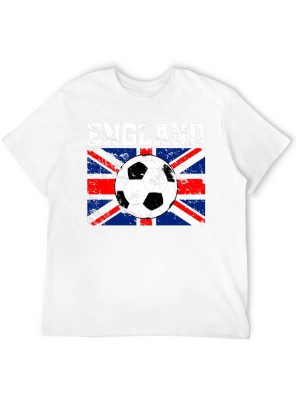 England Soccer Flag Graphic T-Shirt