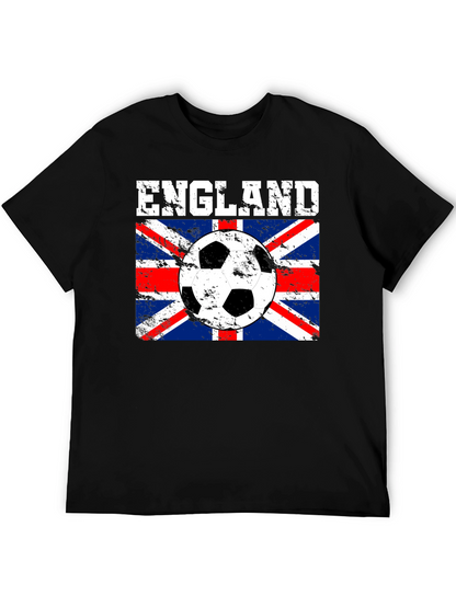 England Soccer Flag Graphic T-Shirt