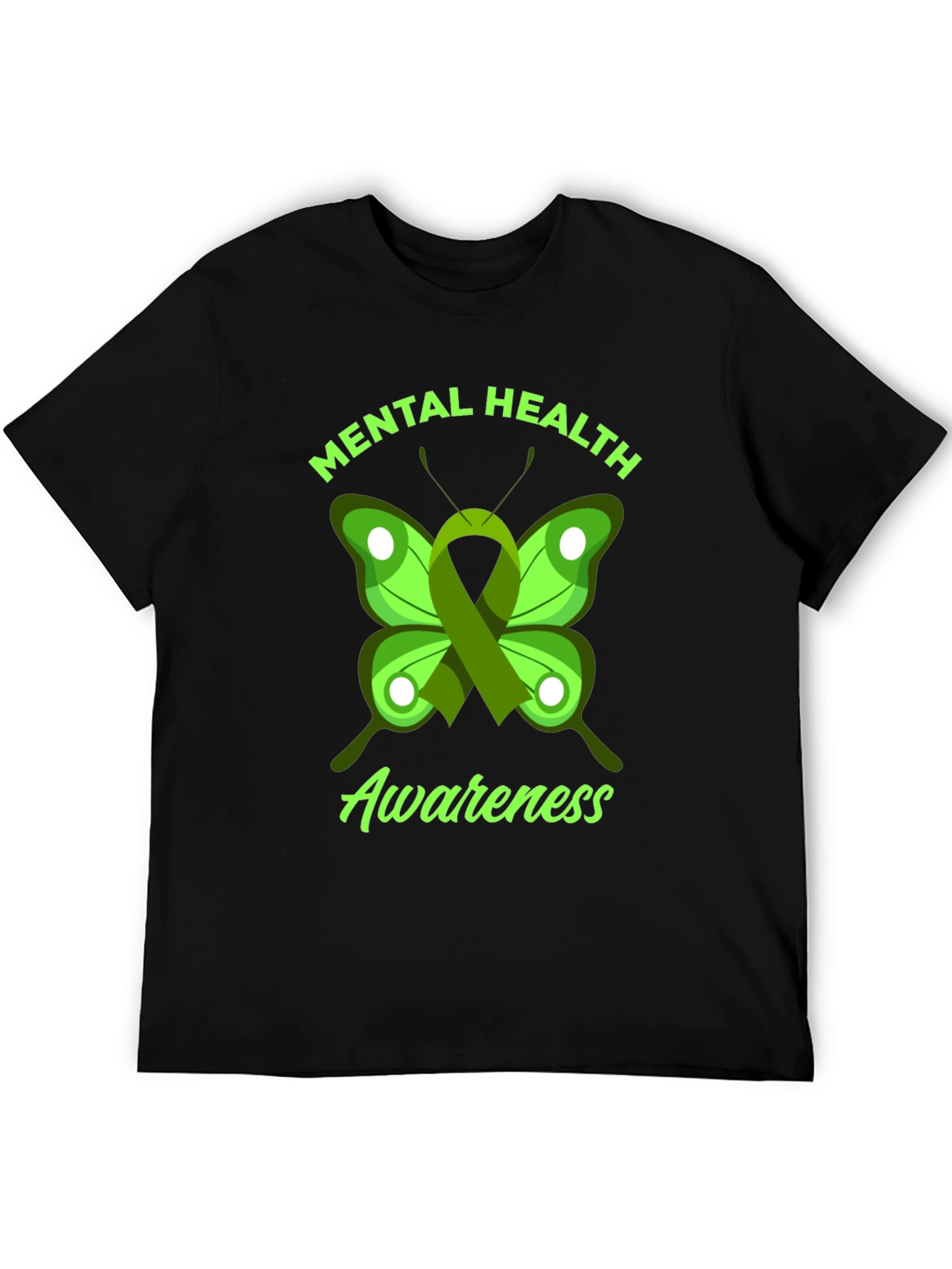 Mental Health Awareness Butterfly Graphic Tee