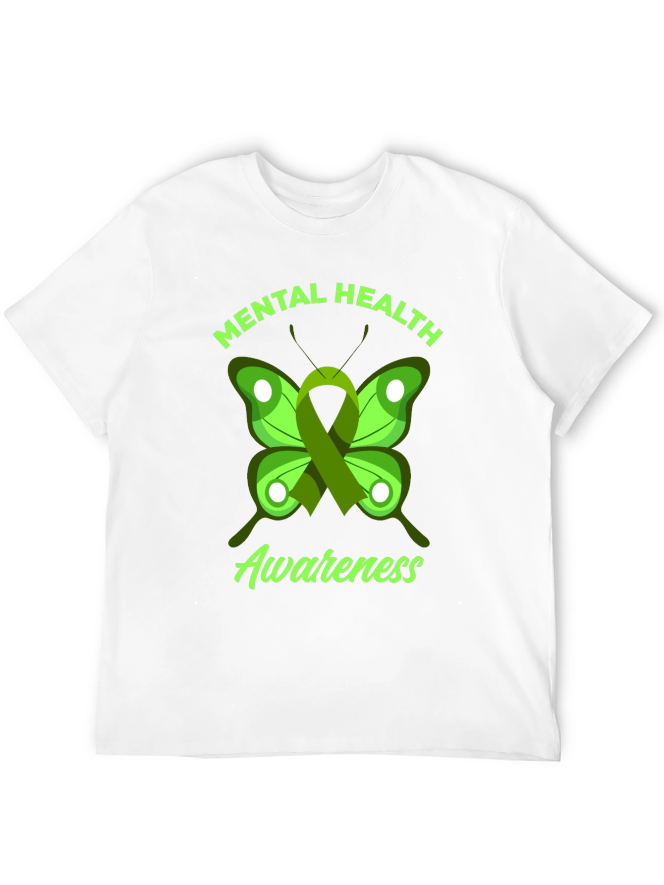 Mental Health Awareness Butterfly Graphic Tee