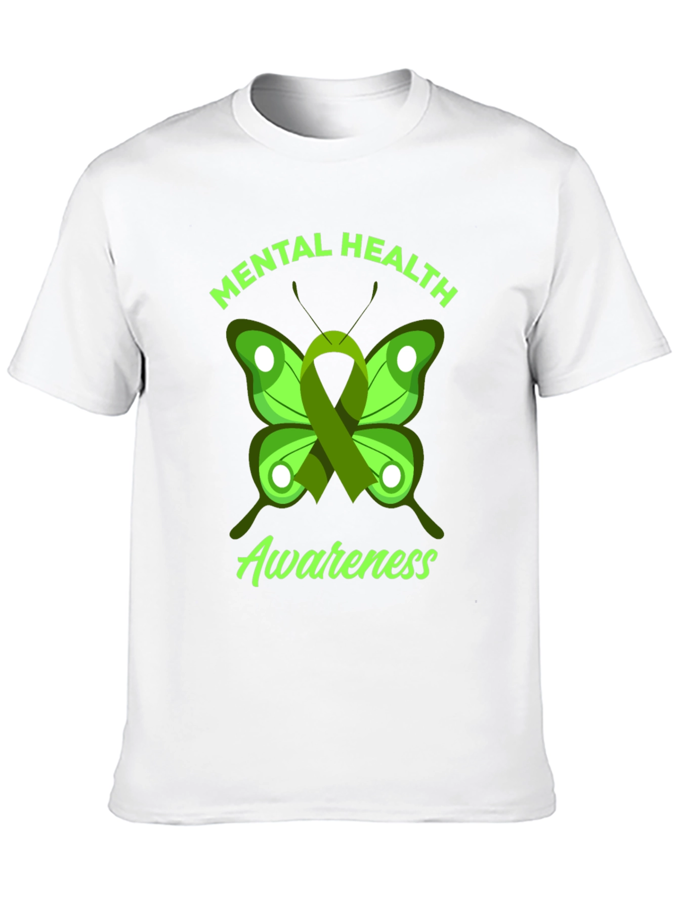 Mental Health Awareness Butterfly Graphic Tee