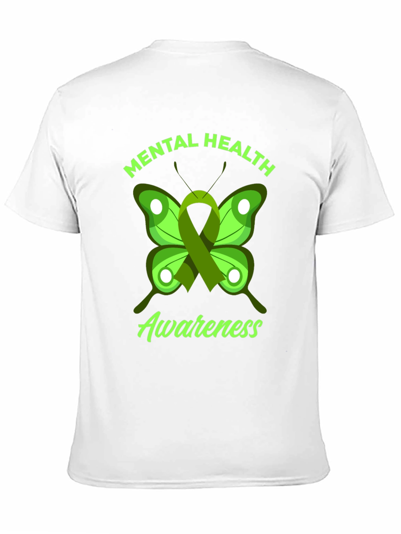 Mental Health Awareness Butterfly Graphic Tee