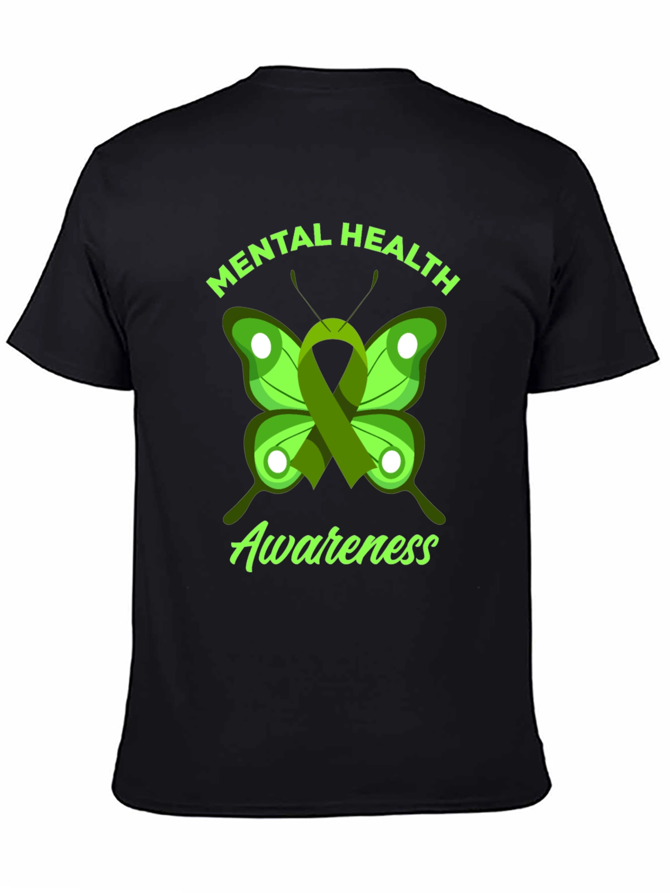 Mental Health Awareness Butterfly Graphic Tee