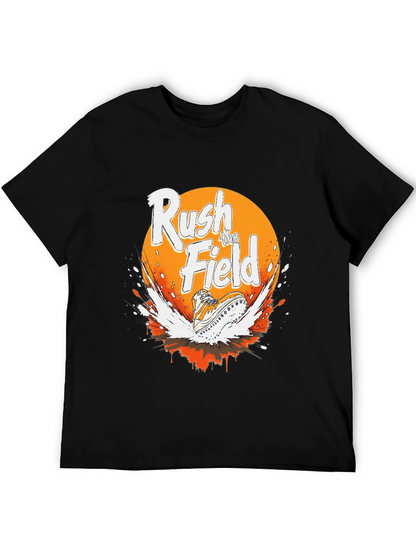 Rush the Field Graphic Tee - Sporty Style