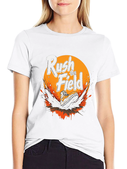 Rush the Field Graphic Tee - Sporty Style
