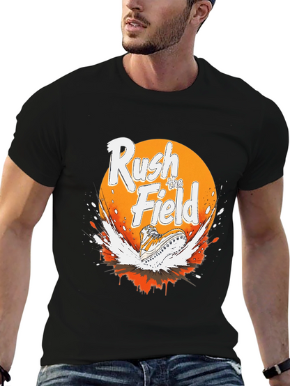 Rush the Field Graphic Tee - Sporty Style