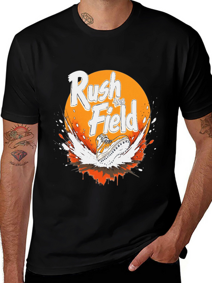Rush the Field Graphic Tee - Sporty Style