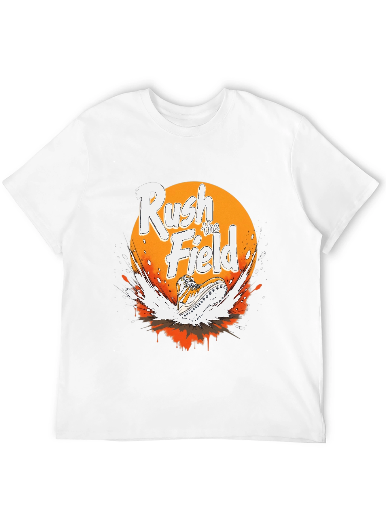 Rush the Field Graphic Tee - Sporty Style