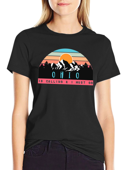 Ohio Calling T-Shirt - Adventure Awaits