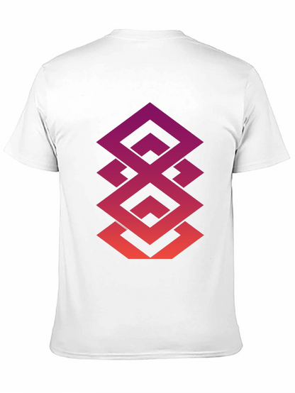 Geometric Gradient Tee - Modern Streetwear