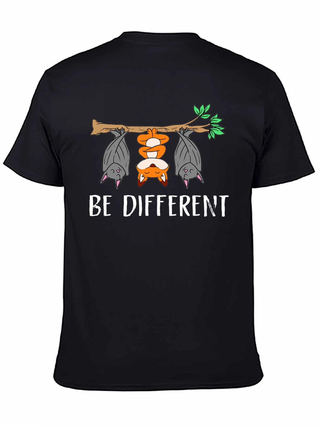 Be Different T-Shirt - Fox & Bats