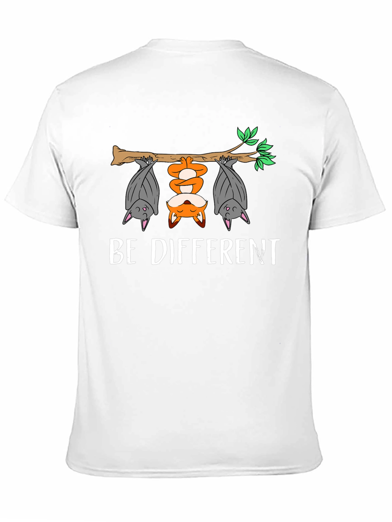 Be Different T-Shirt - Fox & Bats