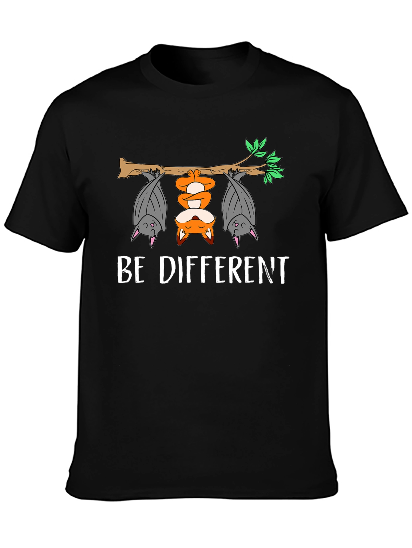 Be Different T-Shirt - Fox & Bats