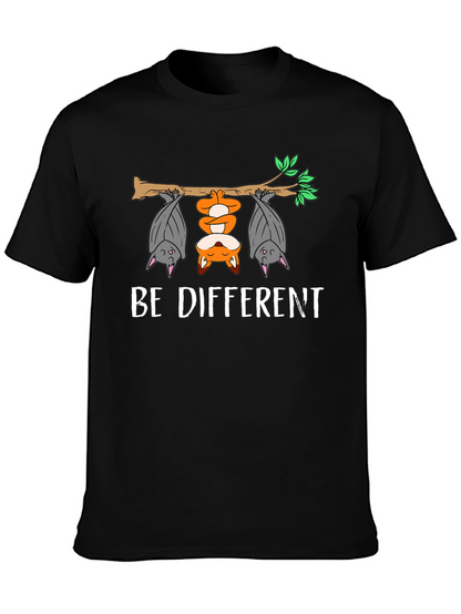 Be Different T-Shirt - Fox & Bats
