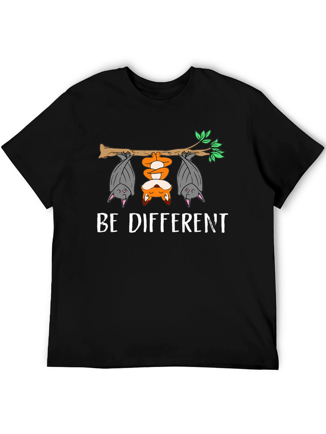 Be Different T-Shirt - Fox & Bats