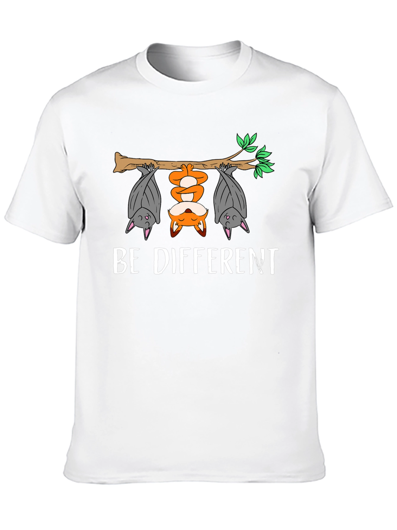 Be Different T-Shirt - Fox & Bats