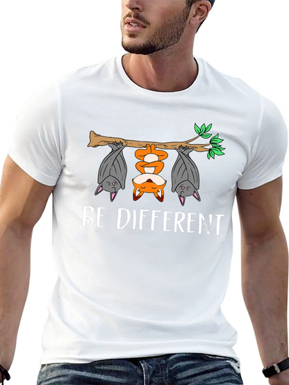 Be Different T-Shirt - Fox & Bats
