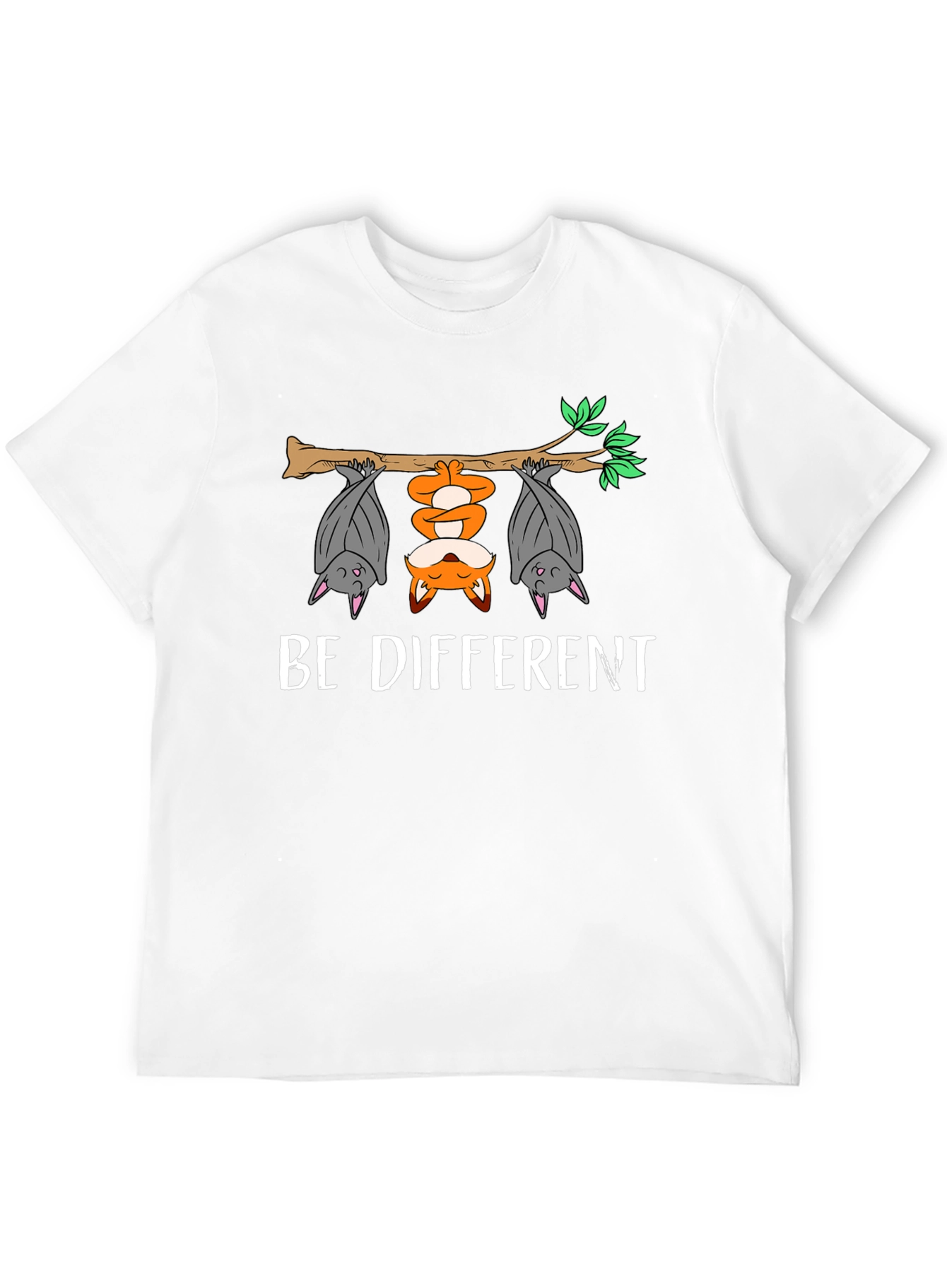 Be Different T-Shirt - Fox & Bats