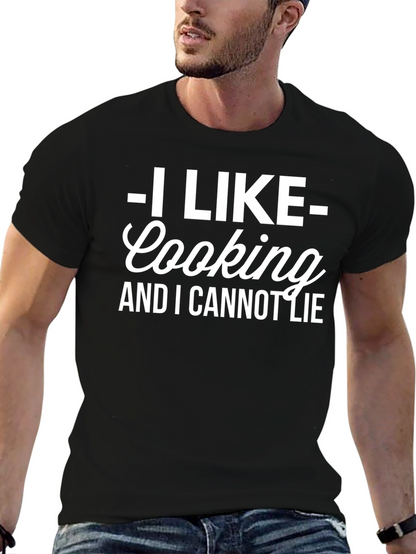I Like Cooking T-Shirt - Funny Chef Tee