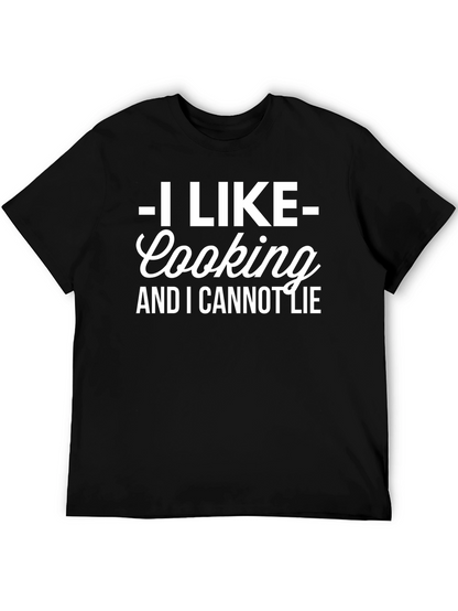 I Like Cooking T-Shirt - Funny Chef Tee