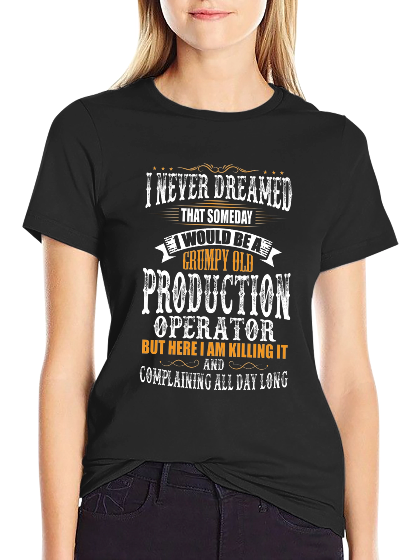 Grumpy Old Production Operator T-Shirt