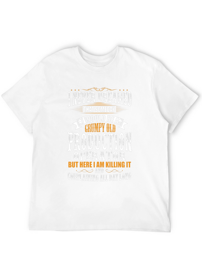 Grumpy Old Production Operator T-Shirt