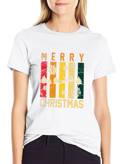 Merry Christmas Graphic Tee - Holiday Style!
