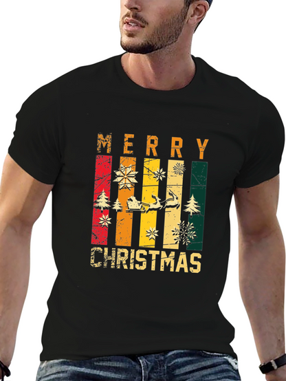 Merry Christmas Graphic Tee - Holiday Style!