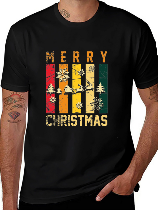 Merry Christmas Graphic Tee - Holiday Style!