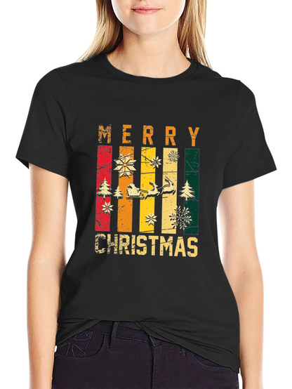 Merry Christmas Graphic Tee - Holiday Style!