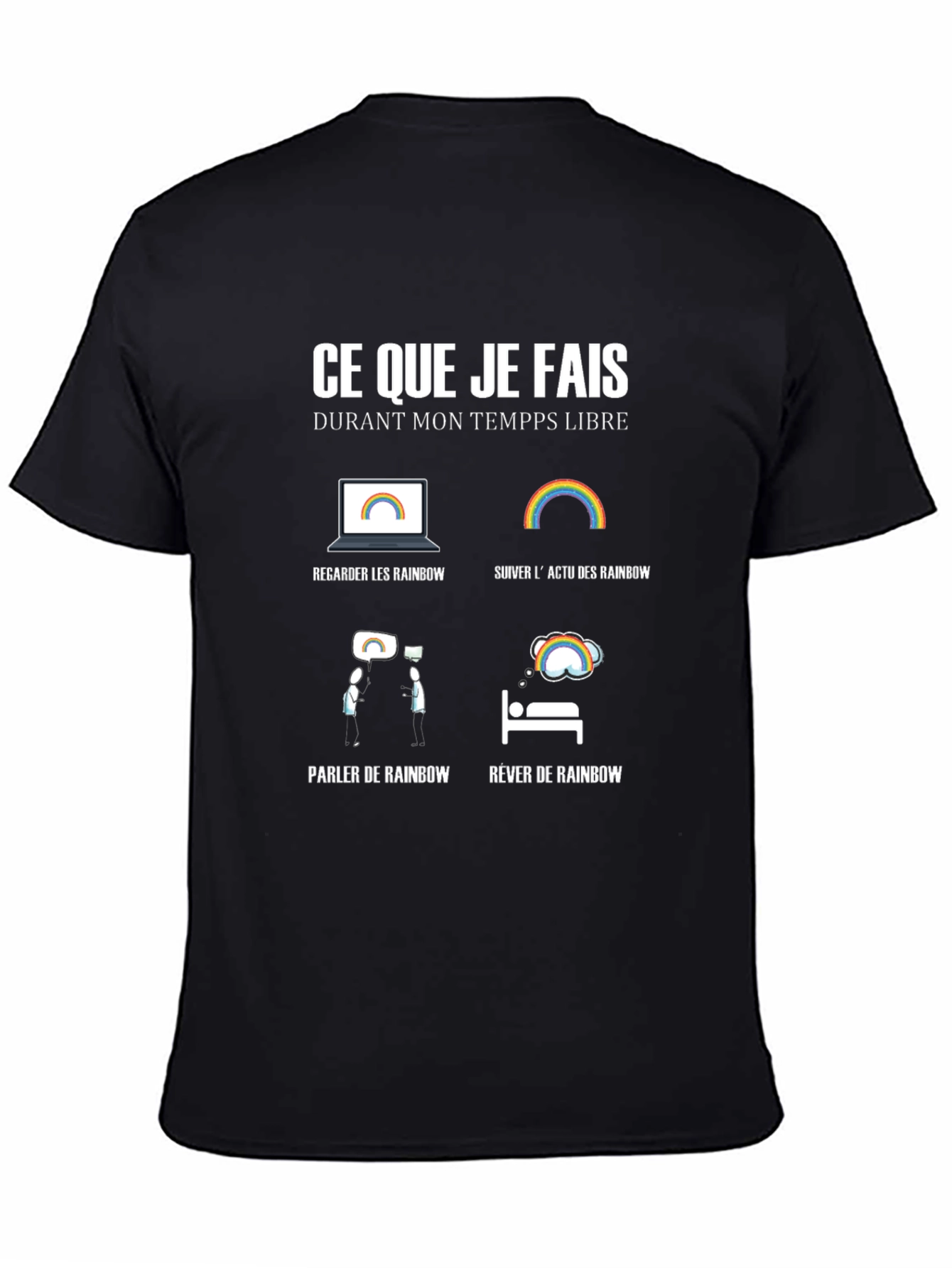 Rainbow Obsessed T-Shirt