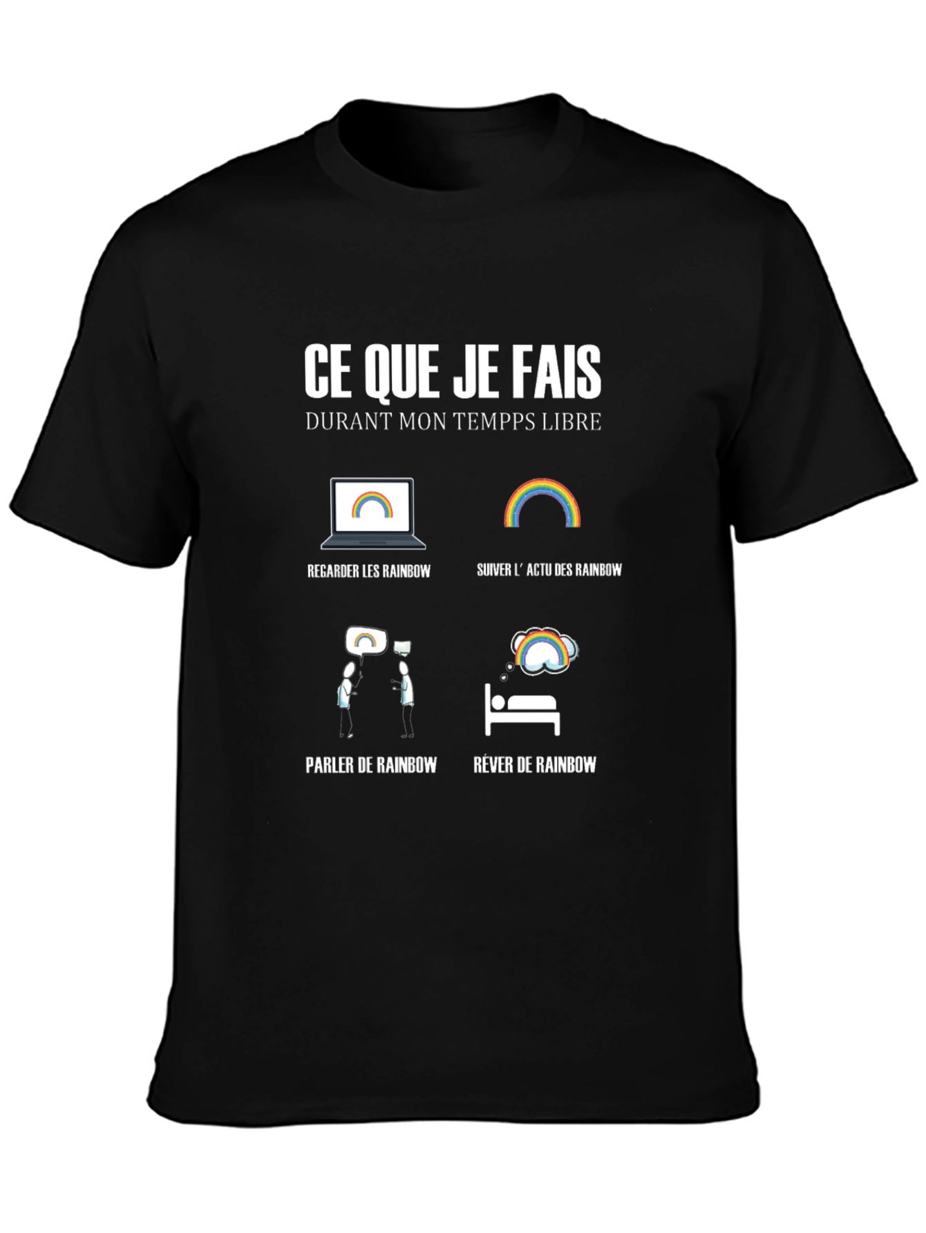 Rainbow Obsessed T-Shirt