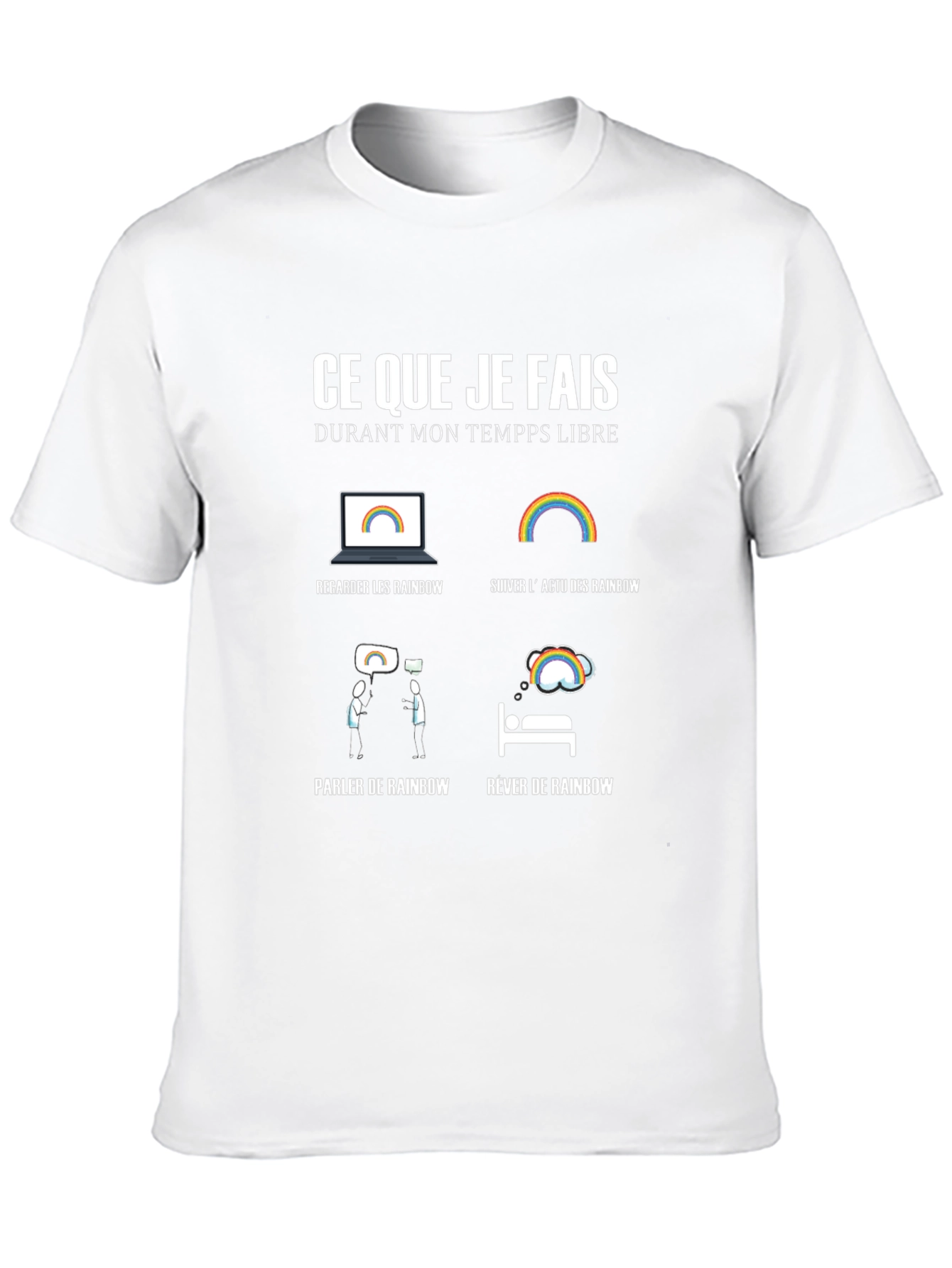 Rainbow Obsessed T-Shirt