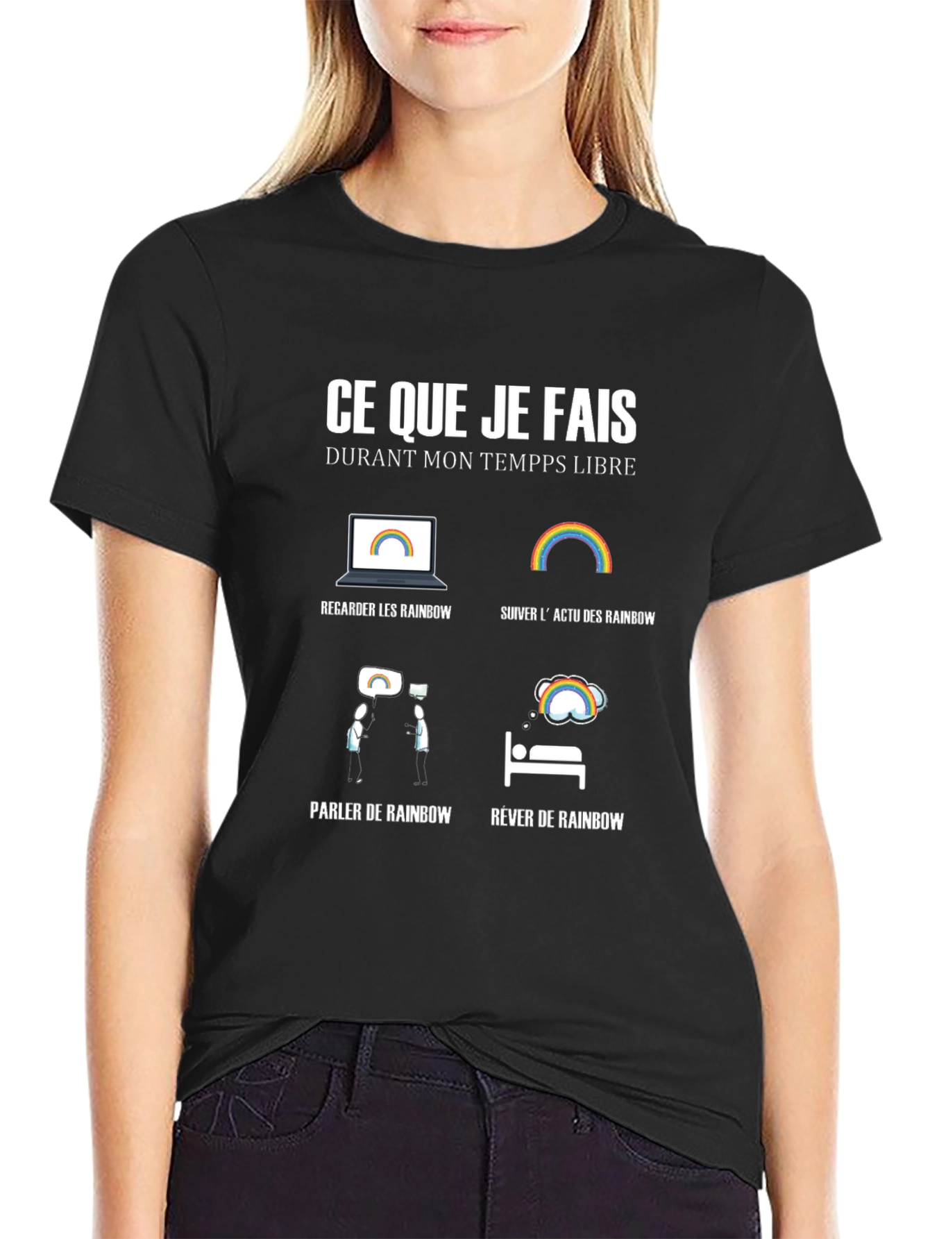 Rainbow Obsessed T-Shirt