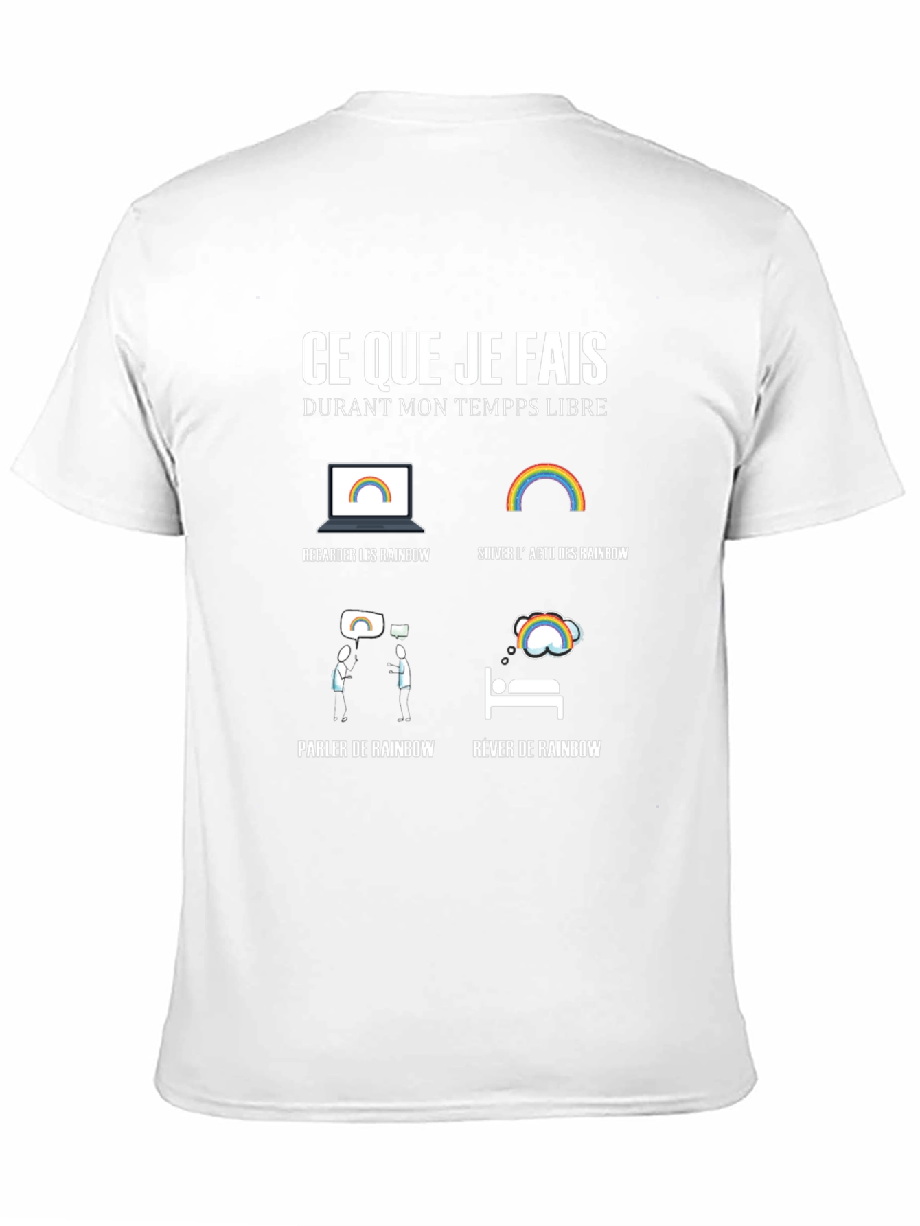Rainbow Obsessed T-Shirt