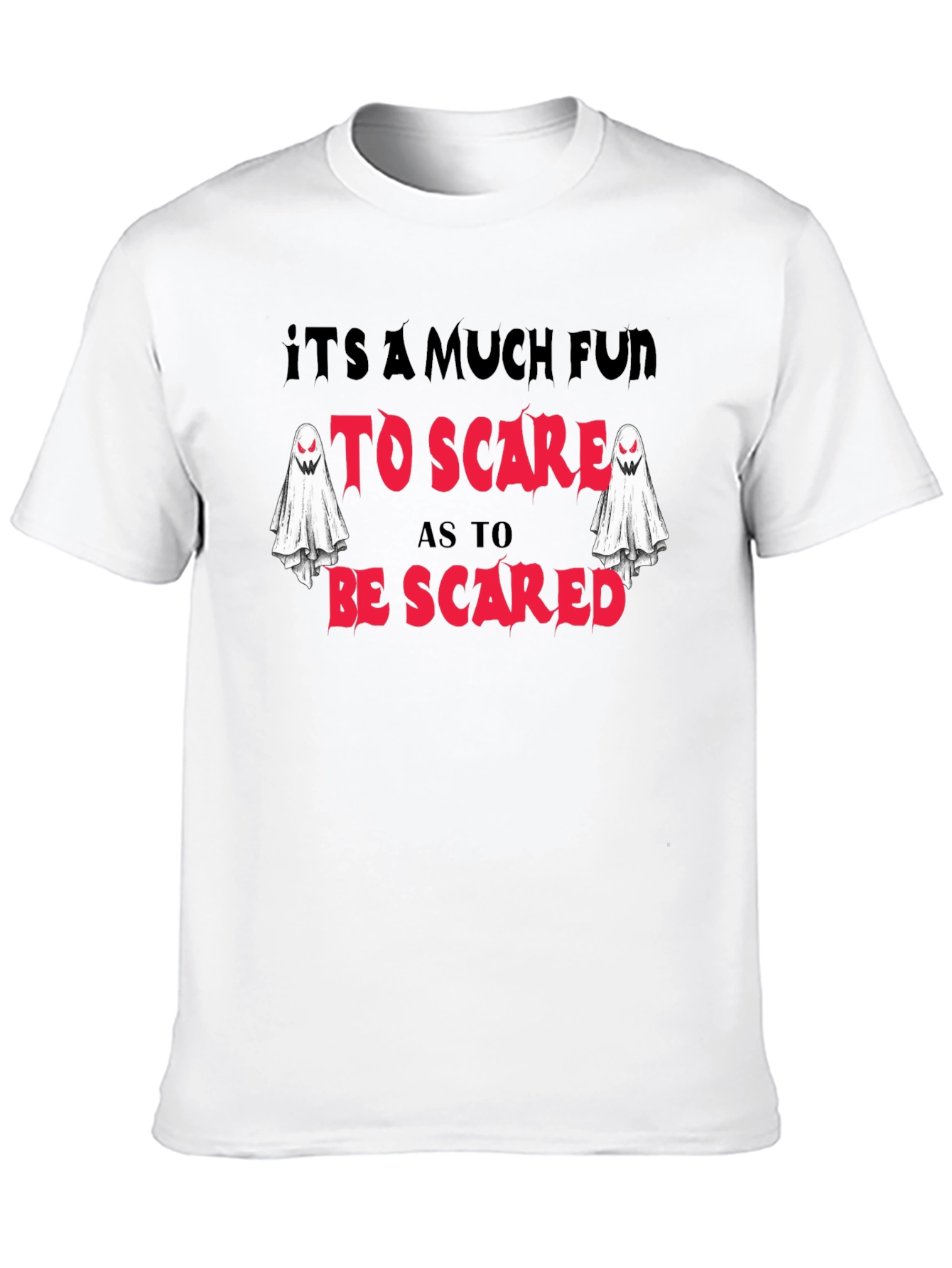Spooky Fun T-Shirt - Halloween Ghost Design