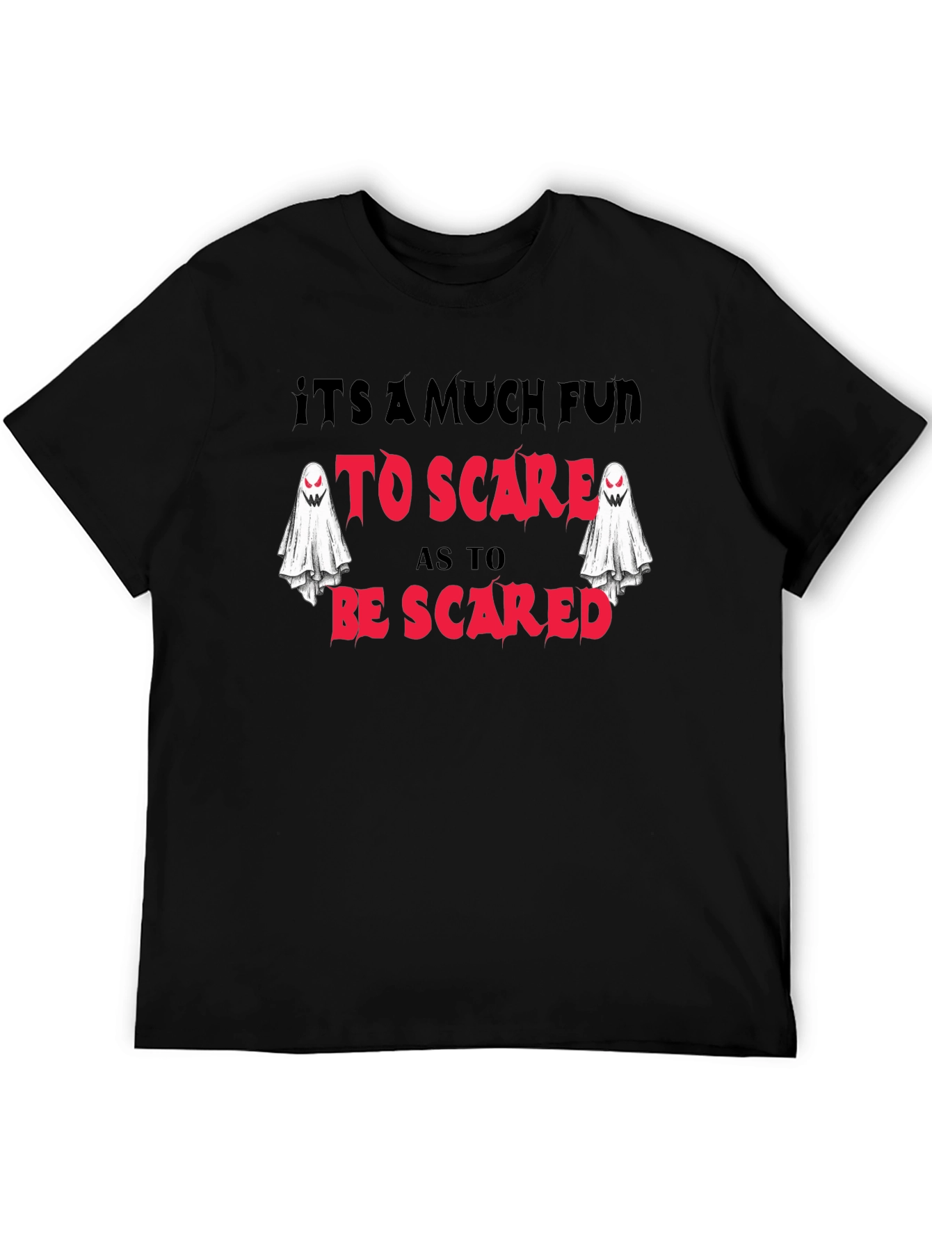 Spooky Fun T-Shirt - Halloween Ghost Design