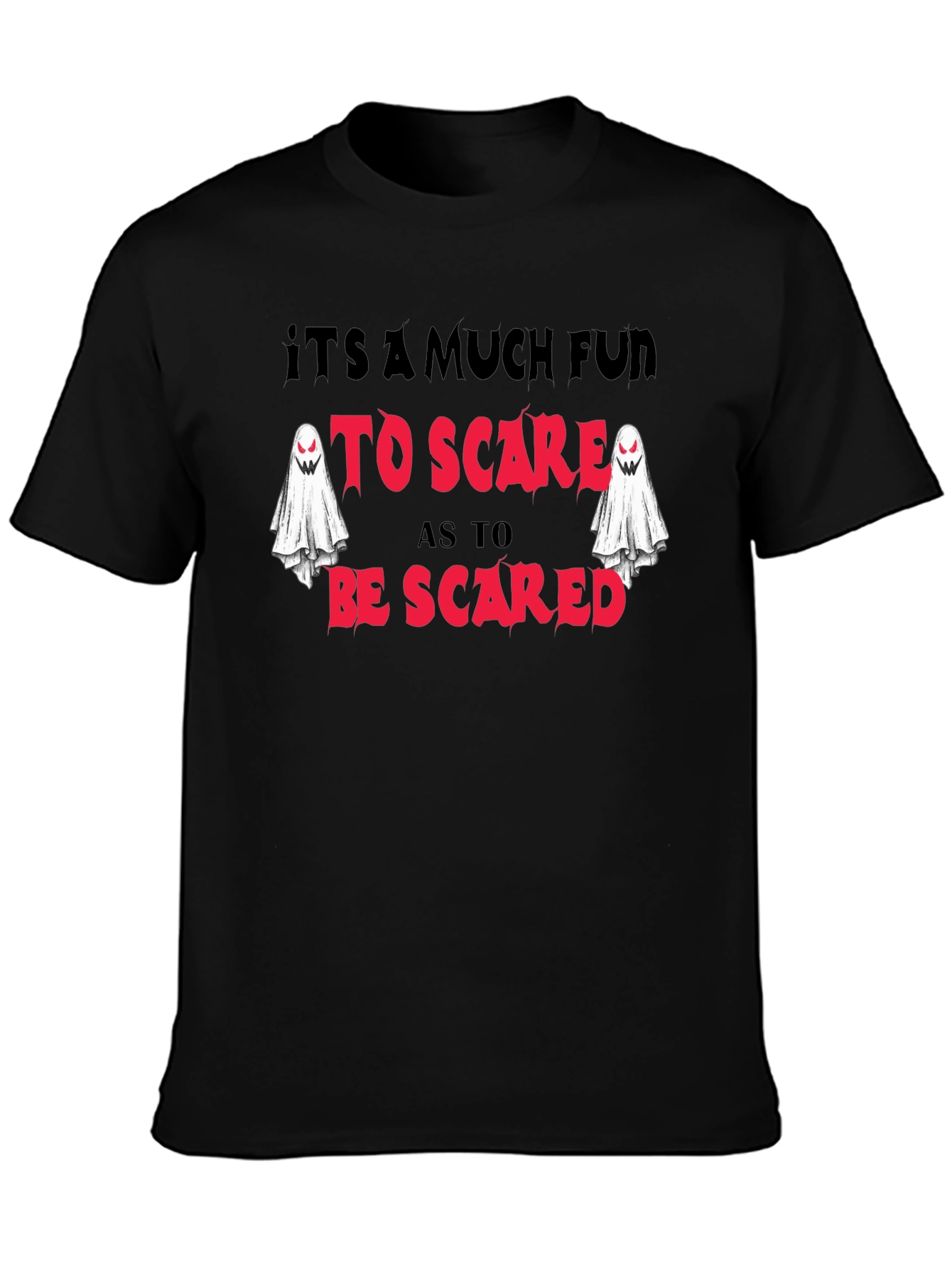 Spooky Fun T-Shirt - Halloween Ghost Design