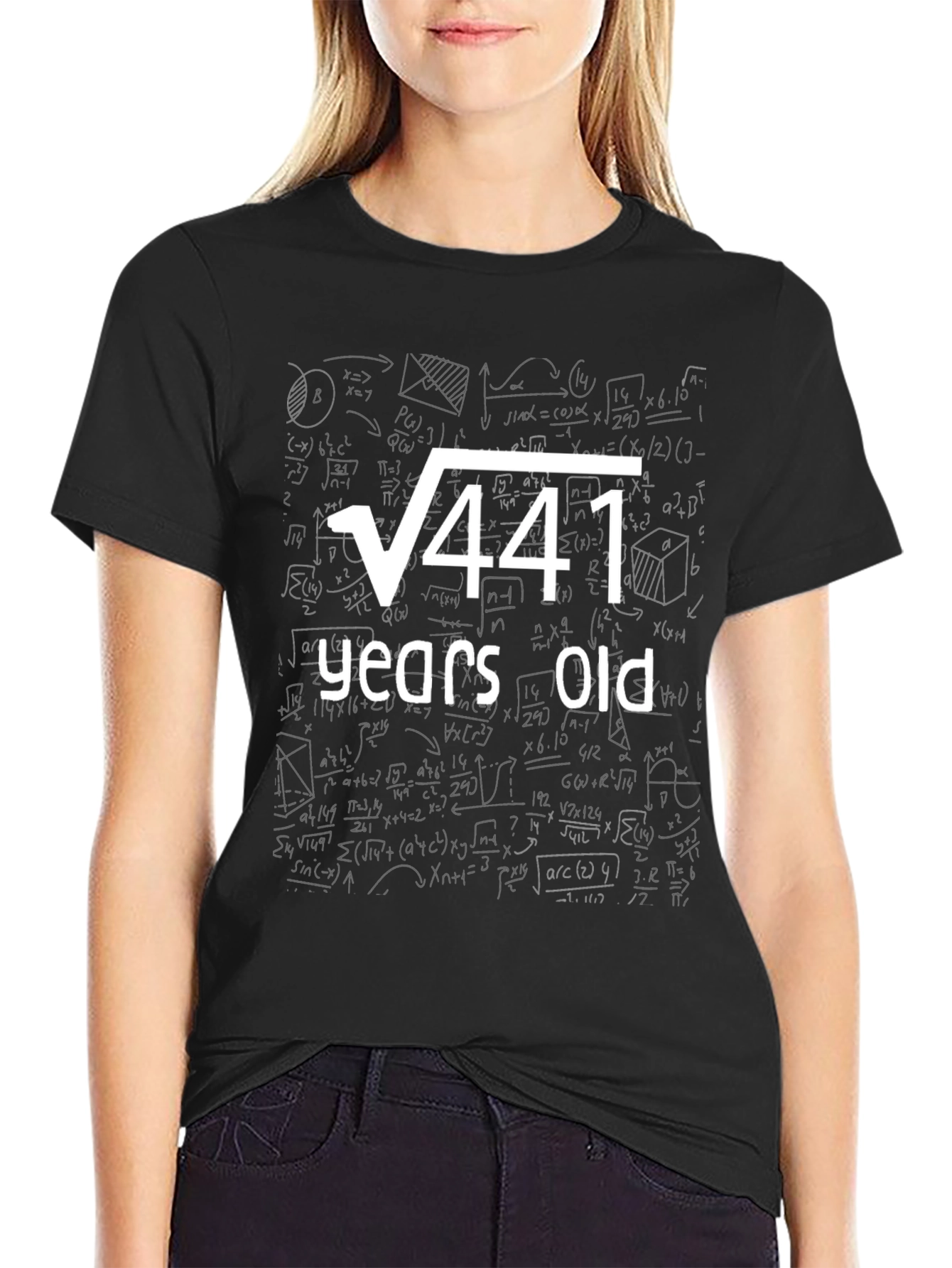 Square Root of 441 - 21st Birthday T-Shirt
