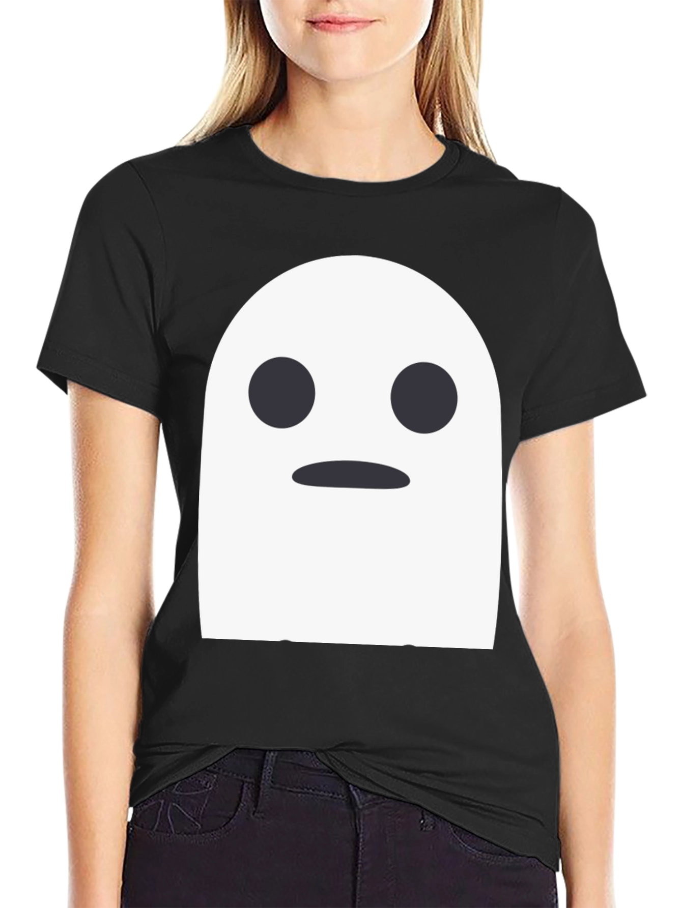 Ghost Graphic Tee -  Spooky Season Shirt