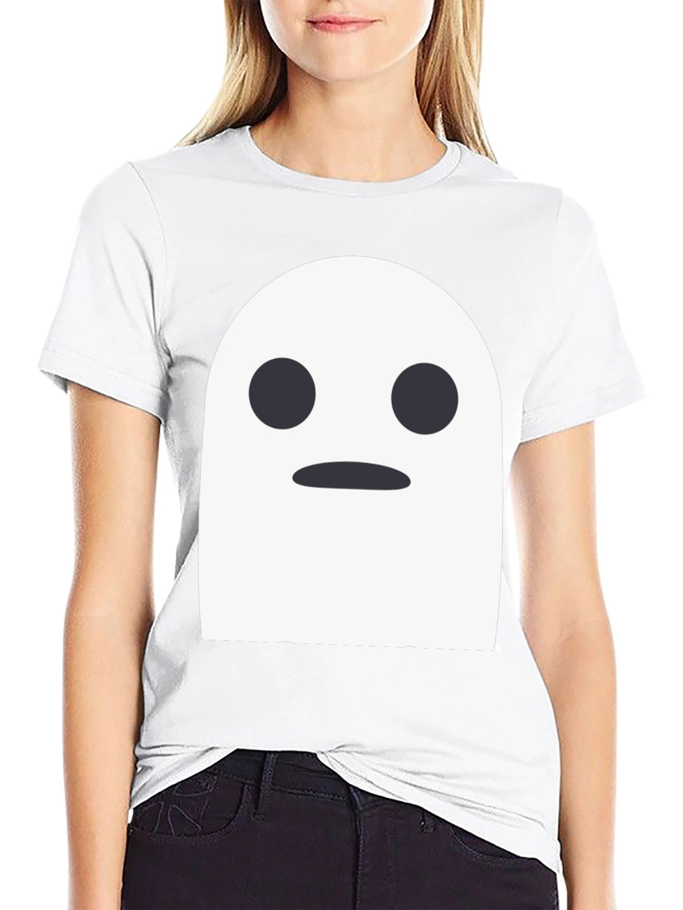 Ghost Graphic Tee -  Spooky Season Shirt