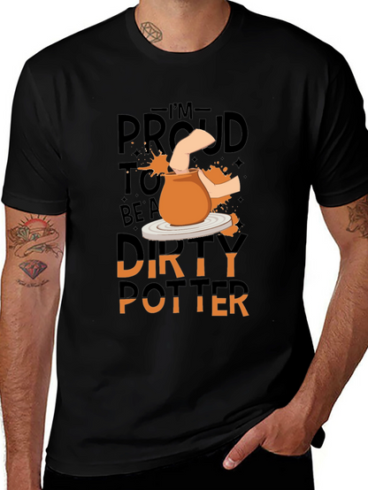 Proud Dirty Potter T-Shirt - Black
